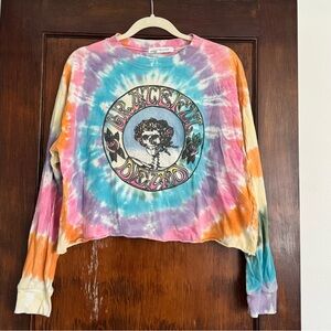 Daydreamer The Grateful Dead Multi-color Tie dye Longsleeve Band Tee Small